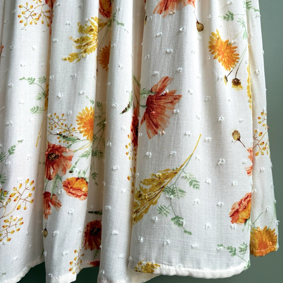 TORRID Floral Lace Swiss Dot Mini Dress Lined Plus Size 2X | 18-20 | Torrid 2 - Picture 11 of 16